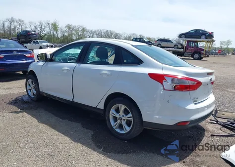 2014 Ford Focus Se from USA, damaged, VIN 1FADP3F27EL334528